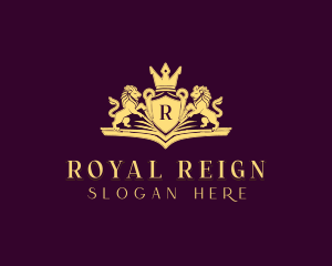 Royal Lion Monarchy logo design