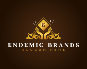 Hand Luxury Brand logo design