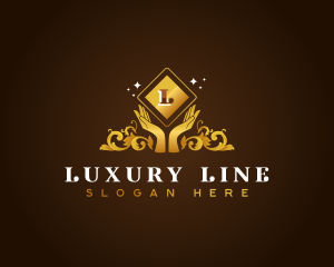 Hand Luxury Brand logo design