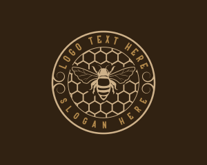 Bee Insect Hive logo