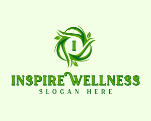 Vegan Organic Wellness logo design