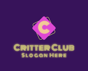 Disco Night Club logo design