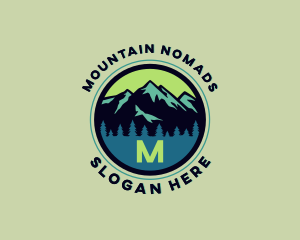 Mountain Forest Travel logo design