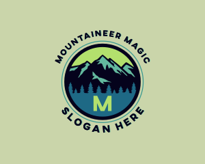 Mountain Forest Travel logo design