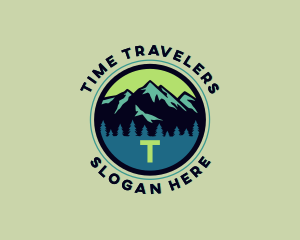 Mountain Forest Travel logo design