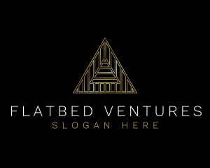 Triangle Business Professional logo design