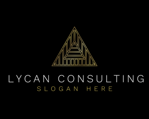 Triangle Business Professional logo design