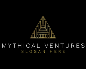 Triangle Business Professional logo design