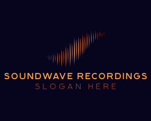 Audio Equalizer Tech logo design