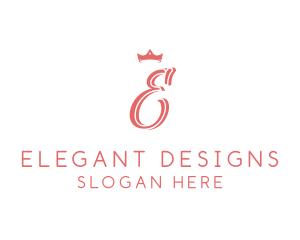 Elegant Royal Boutique logo design