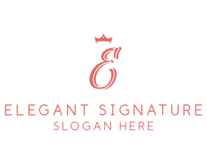 Elegant Royal Boutique logo design