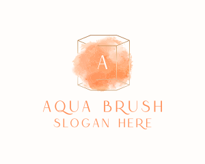 Watercolor Beauty Cosmetics  logo design