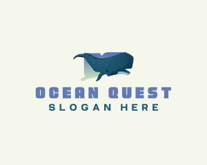Connecticut Marine Whale logo