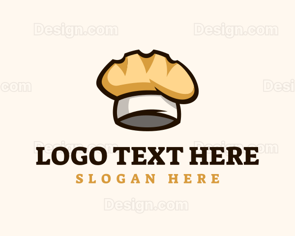 Bread Chef Hat Logo