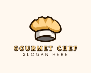 Bread Chef Hat logo design