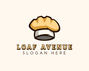 Bread Chef Hat logo design