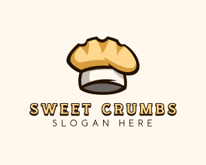 Bread Chef Hat logo design