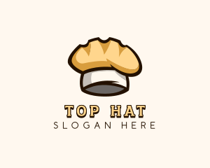 Bread Chef Hat logo design