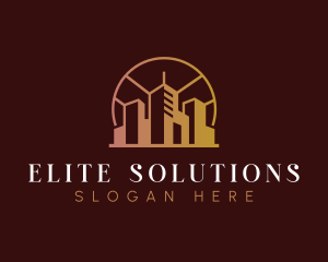 Construction Building Residence logo design