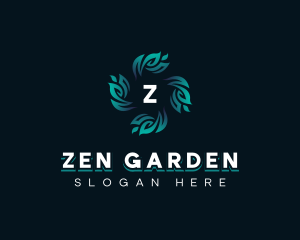 Gardening Leaves Planting logo design