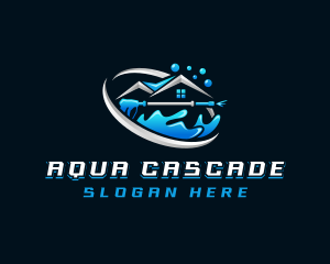 House Cleaning Pressure Wash logo design