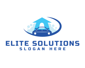 Home Car Cleaning Service logo design