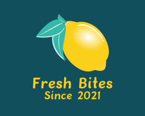 Fresh Lemon Bar logo design