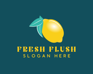 Lemon Fruit Market logo design