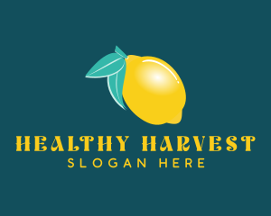 Lemon Fruit Market logo design