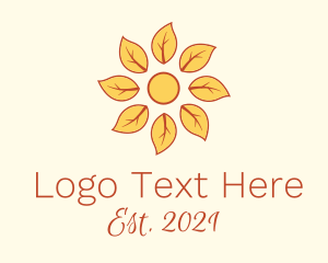 Leaf Flower Pattern logo