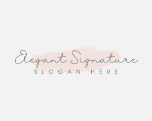 Generic Feminine Cursive  logo design