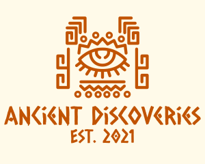 Ancient Tribal Eye logo design