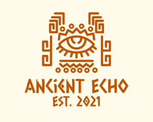 Ancient Tribal Eye logo design