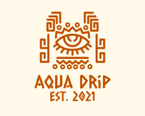 Ancient Tribal Eye logo design