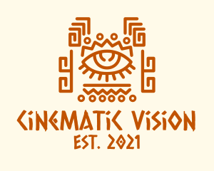 Ancient Tribal Eye logo design