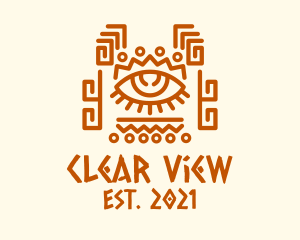 Ancient Tribal Eye logo design