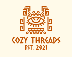 Ancient Tribal Eye logo design