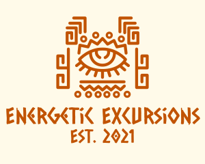 Ancient Tribal Eye logo design