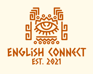 Ancient Tribal Eye logo design