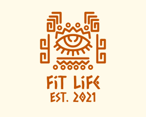 Ancient Tribal Eye logo