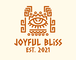 Ancient Tribal Eye logo design