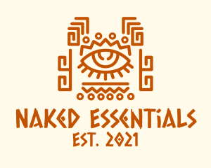 Ancient Tribal Eye logo design