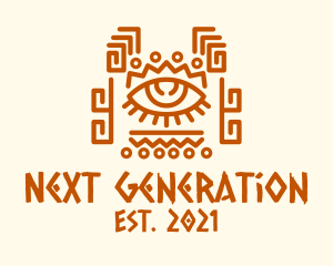 Ancient Tribal Eye logo design