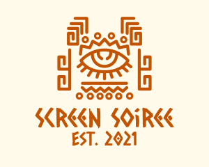 Ancient Tribal Eye logo design