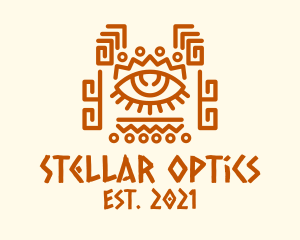 Ancient Tribal Eye logo design