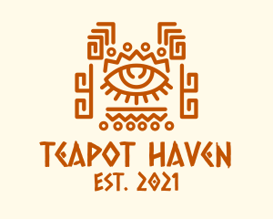 Ancient Tribal Eye logo design