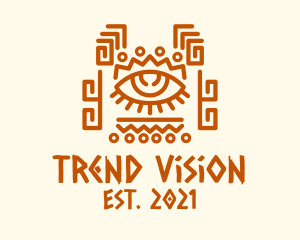 Ancient Tribal Eye logo design