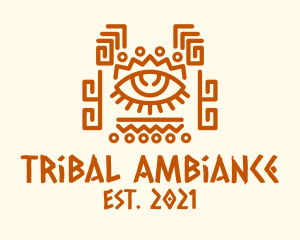 Ancient Tribal Eye logo design