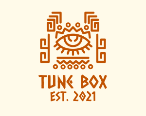 Ancient Tribal Eye logo design