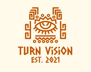 Ancient Tribal Eye logo design